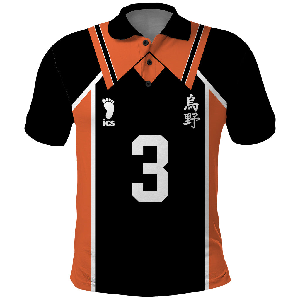 Karasuno Asahi Azumane Polo Shirt