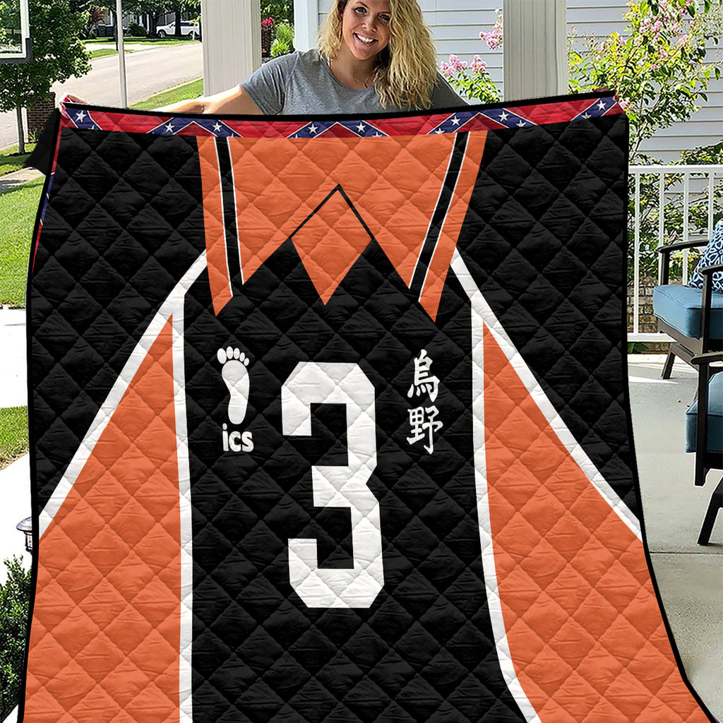 Karasuno Asahi Azumane Quilt