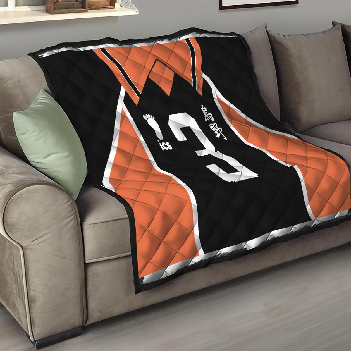 Karasuno Asahi Azumane Quilt