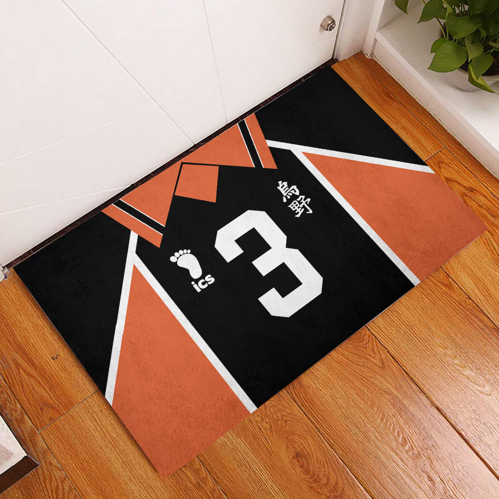 Karasuno Asahi Azumane Rubber Doormat