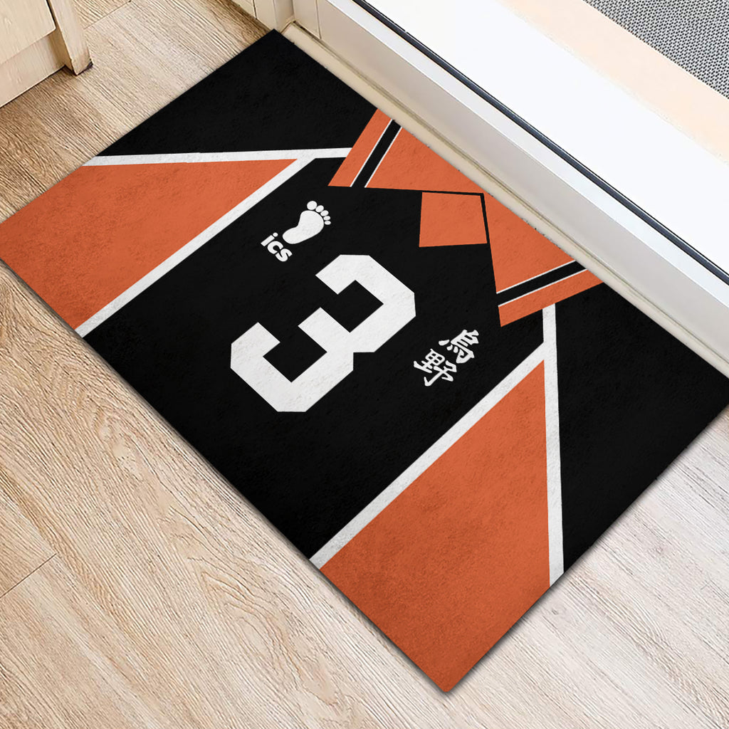 Karasuno Asahi Azumane Rubber Doormat