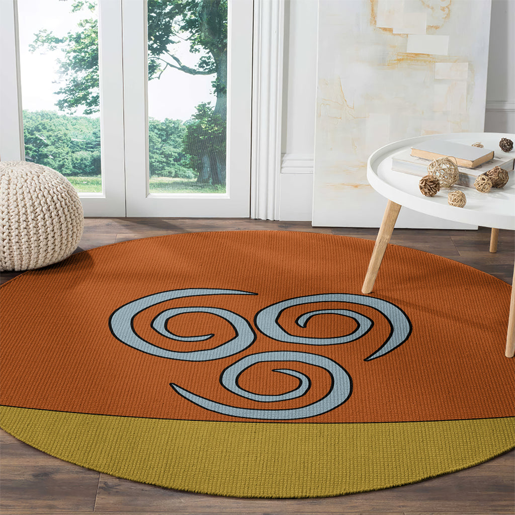 Avatar Aang Round Carpet