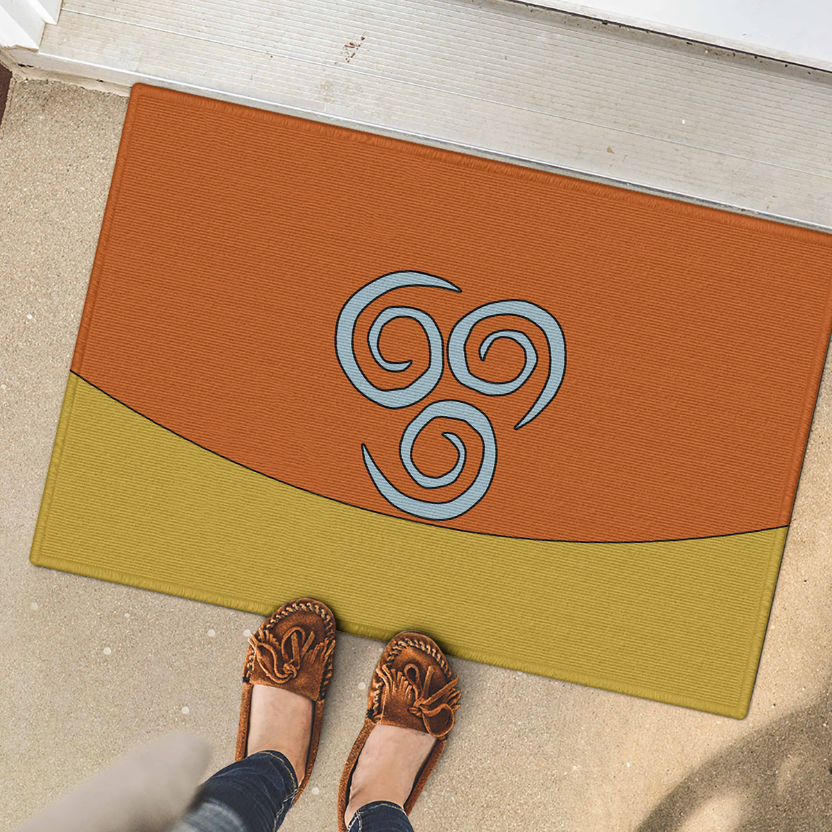 Avatar Aang Rubber Doormat