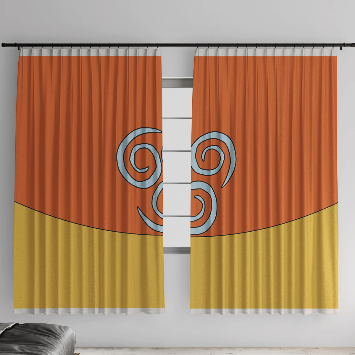 Avatar Aang Window Curtain