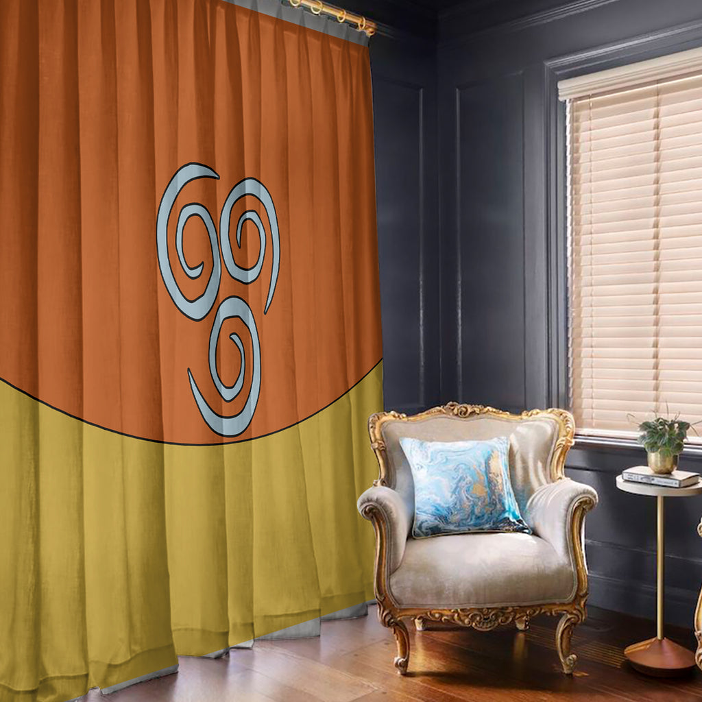 Avatar Aang Window Curtain