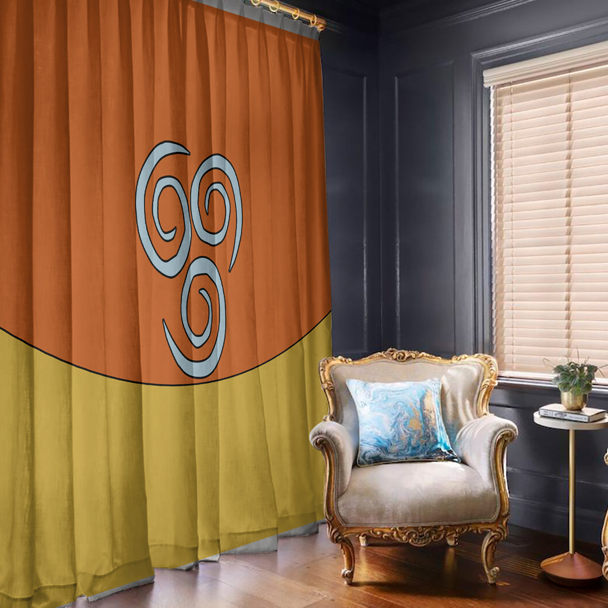 Avatar Aang Window Curtain