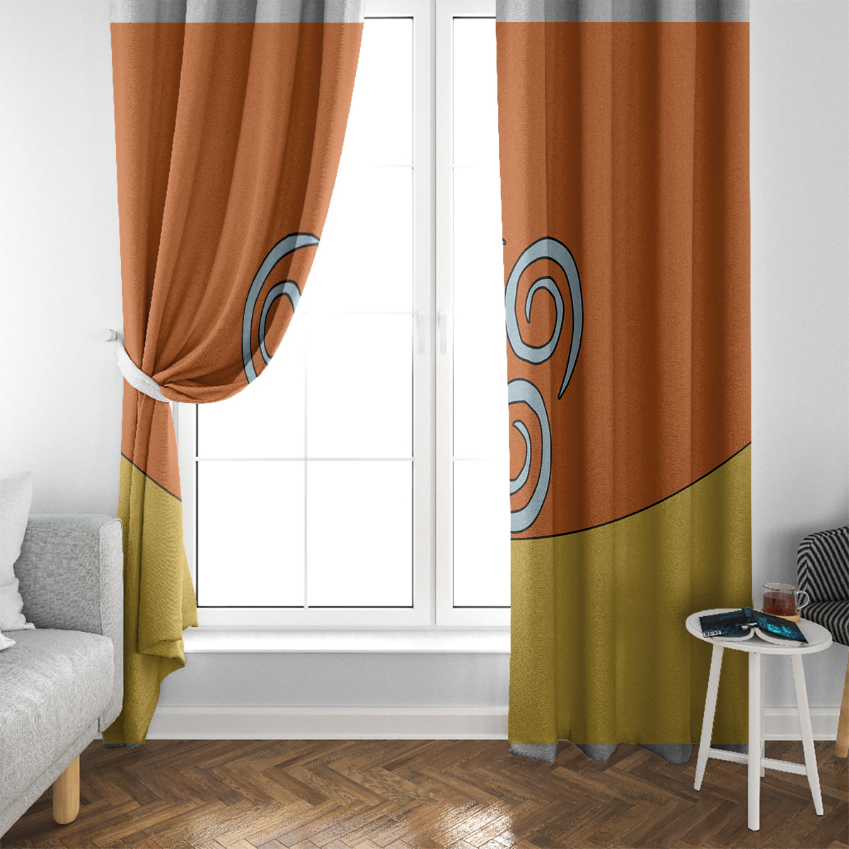 Avatar Aang Window Curtain