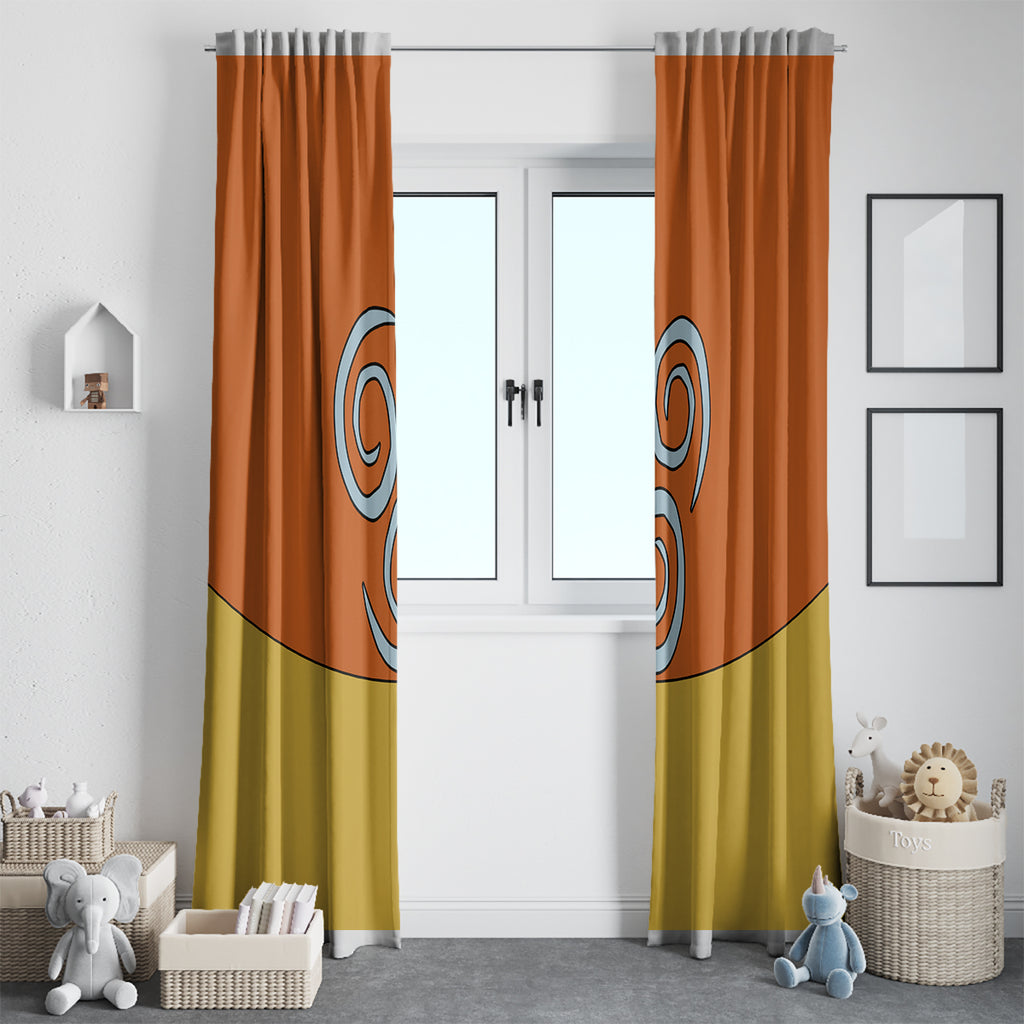 Avatar Aang Window Curtain