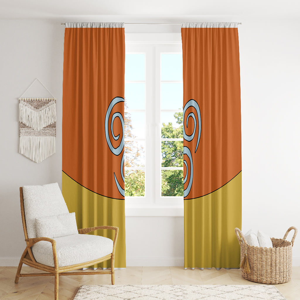 Avatar Aang Window Curtain