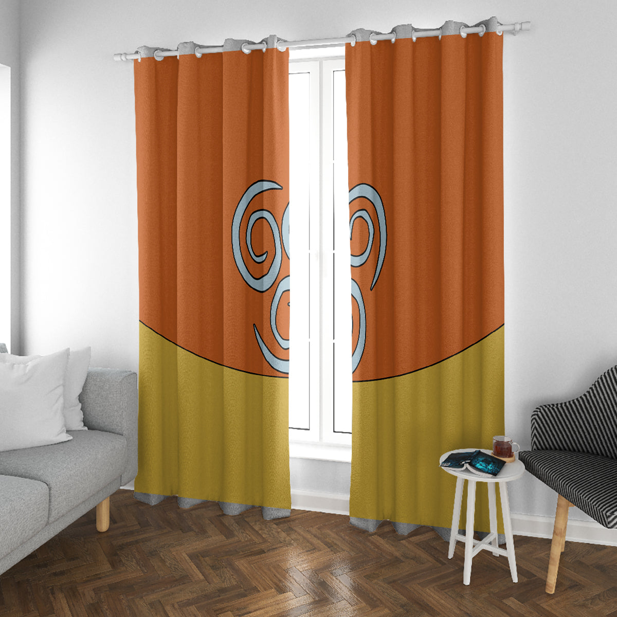 Avatar Aang Window Curtain