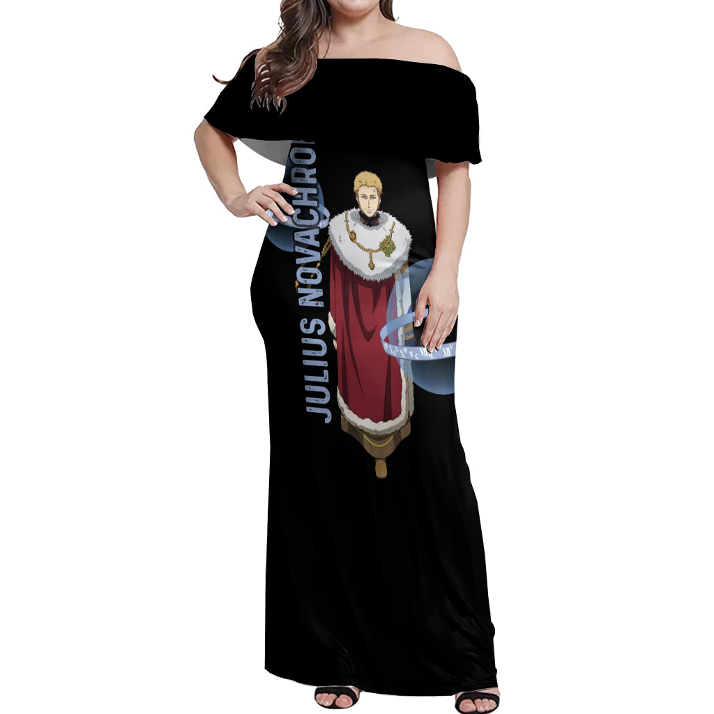 Julius Novachrono Off Shoulder Maxi Dress