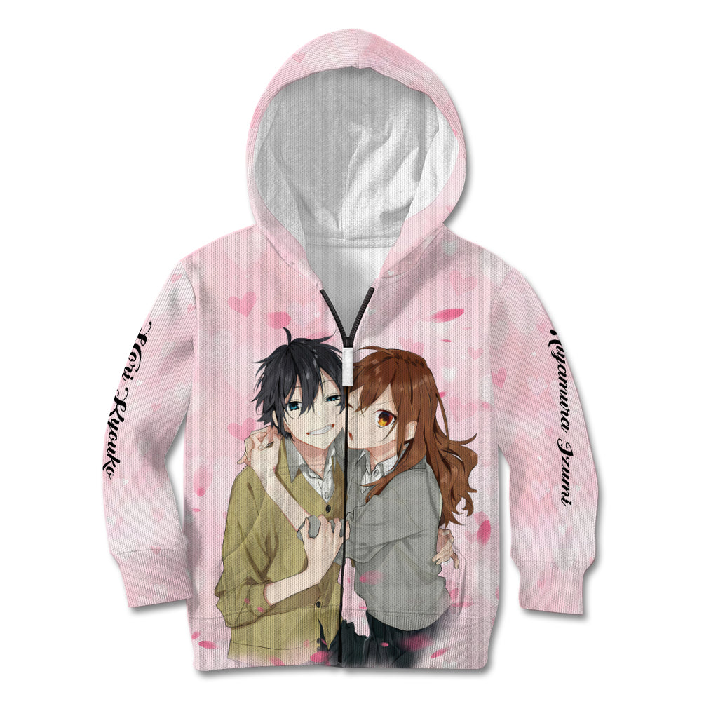 Horimiya Hori San To Miyamura Kun Anime Kid Hoodie