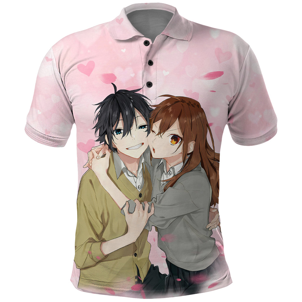 Horimiya Hori San To Miyamura Kun Anime Polo Shirt