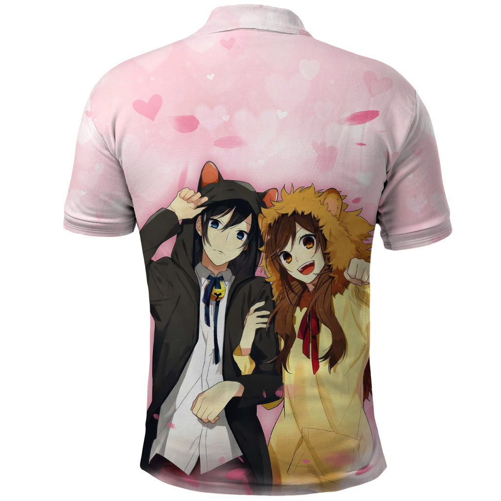 Horimiya Hori San To Miyamura Kun Anime Polo Shirt