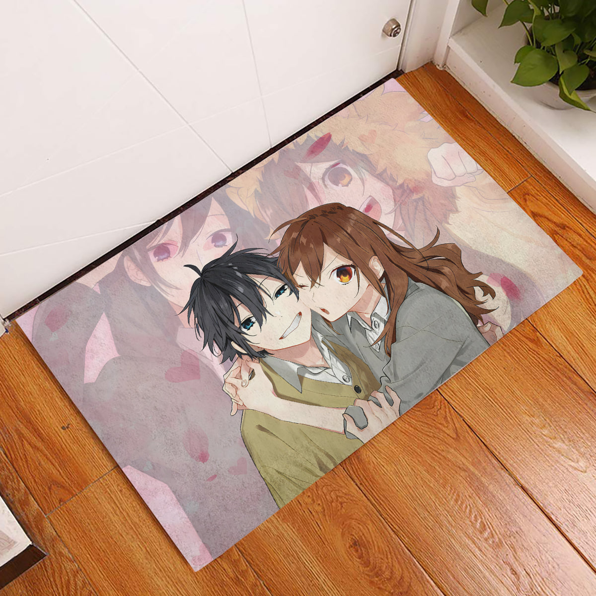 Horimiya Hori San To Miyamura Kun Anime Rubber Doormat