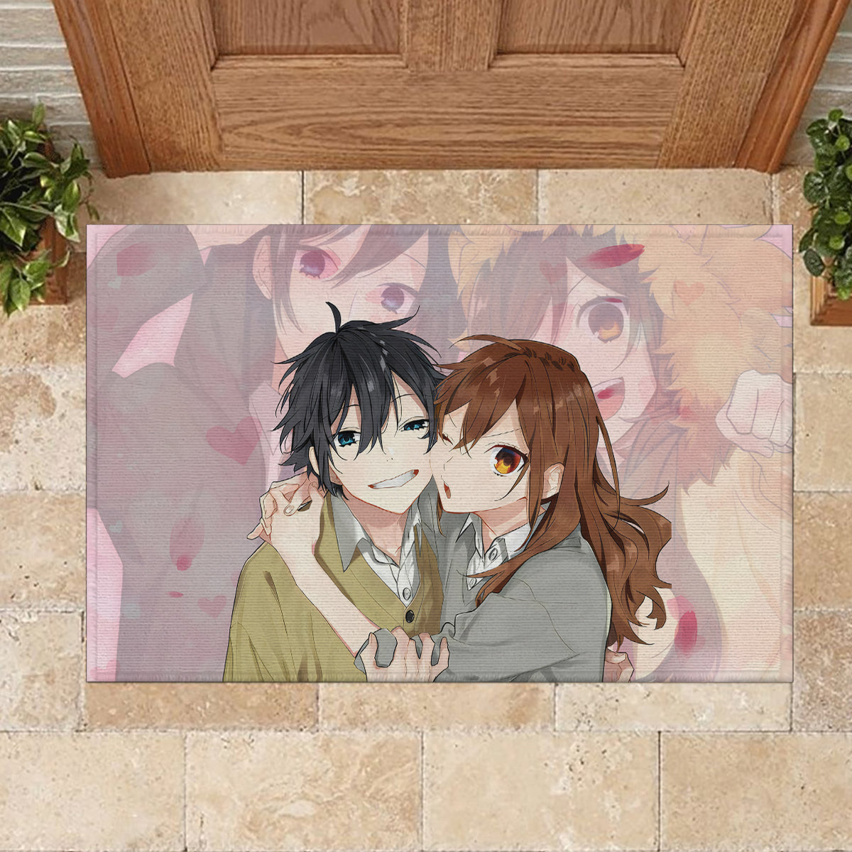 Horimiya Hori San To Miyamura Kun Anime Rubber Doormat