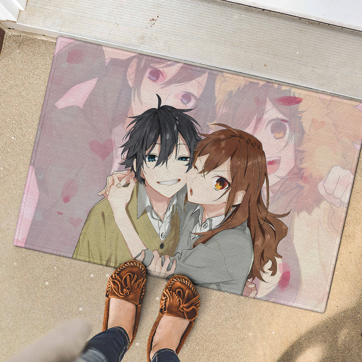 Horimiya Hori San To Miyamura Kun Anime Rubber Doormat