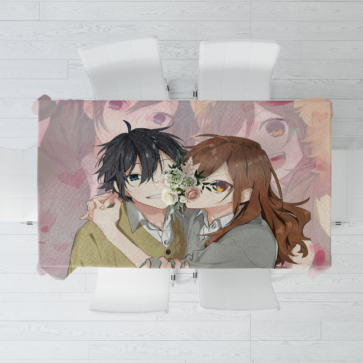 Horimiya Hori San To Miyamura Kun Anime Tablecloth