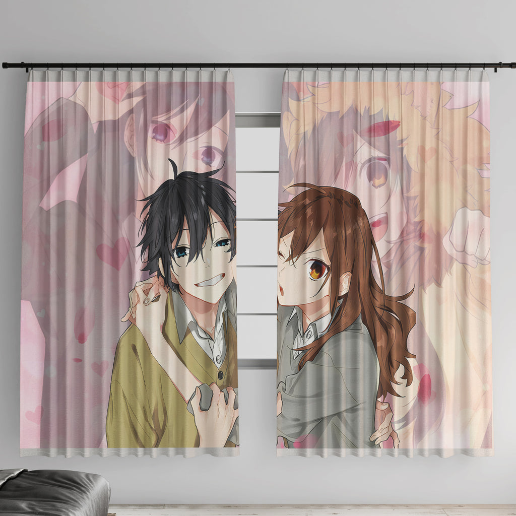 Horimiya Hori San To Miyamura Kun Anime Window Curtain