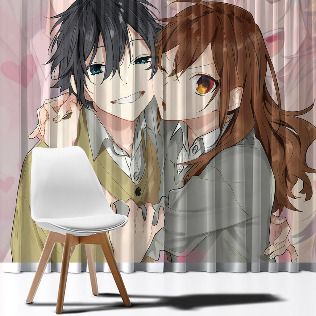 Horimiya Hori San To Miyamura Kun Anime Window Curtain