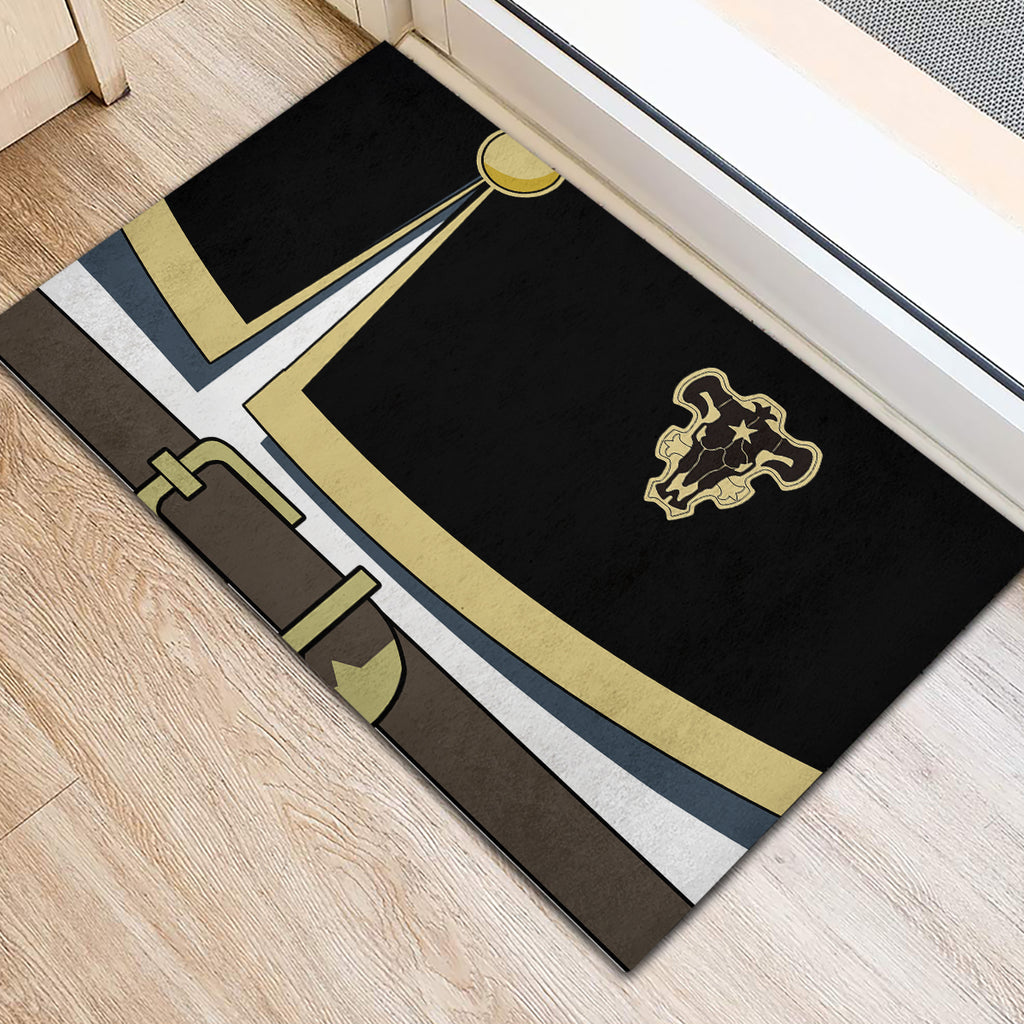 Black Bull Asta Rubber Doormat