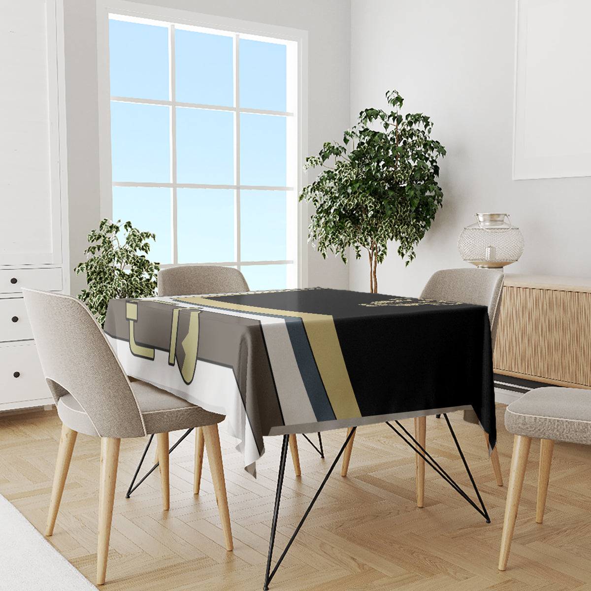 Black Bull Asta Tablecloth