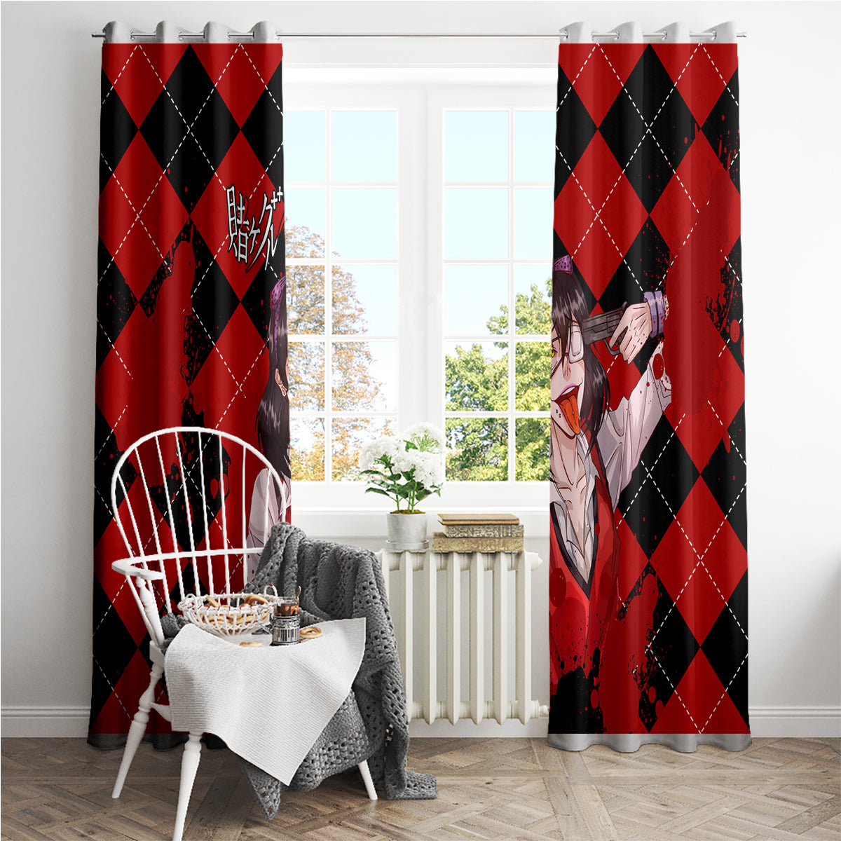 Midari Ikishima Window Curtain