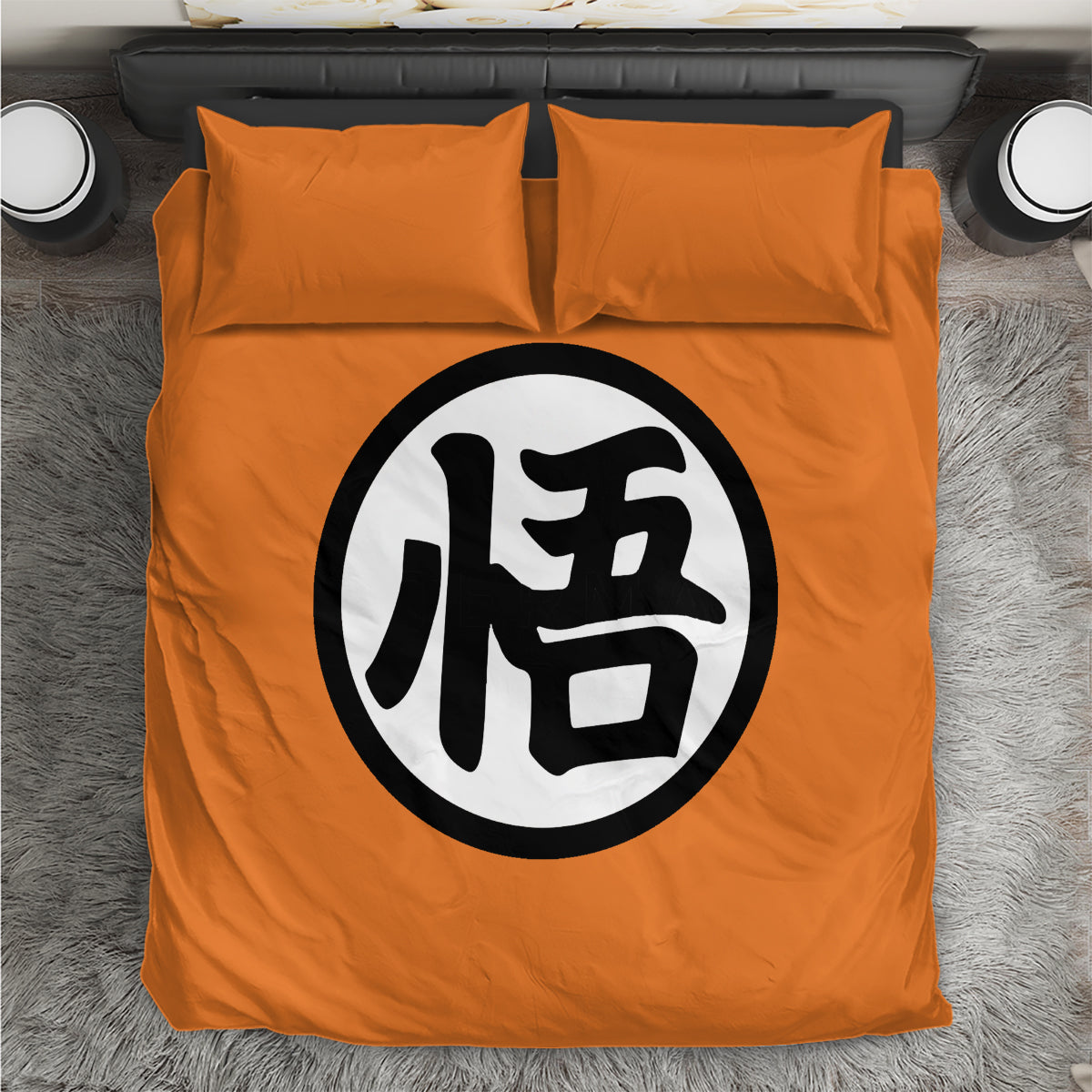 Goku Kanji Symbol Dragon Ball Anime Bedding Set