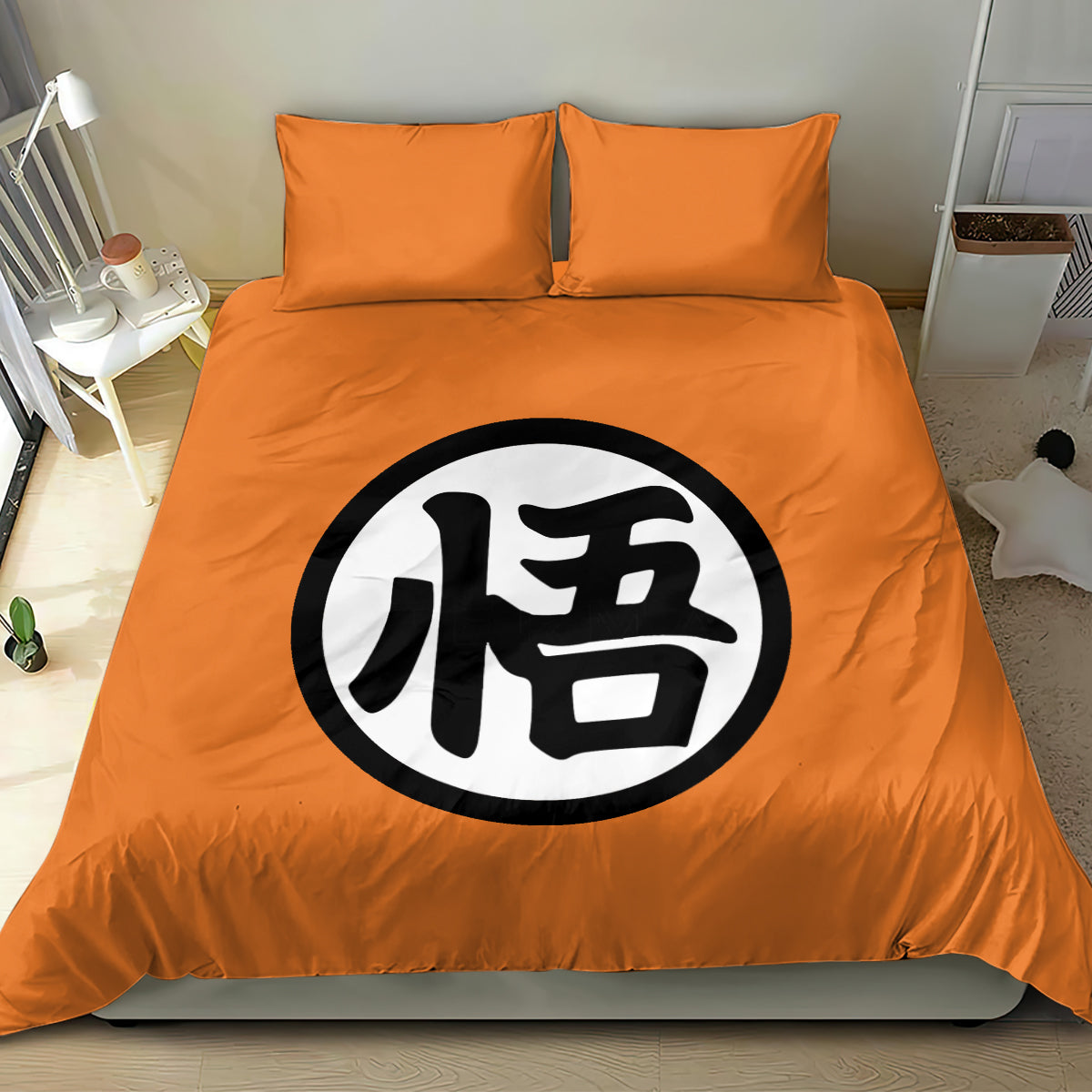 Goku Kanji Symbol Dragon Ball Anime Bedding Set