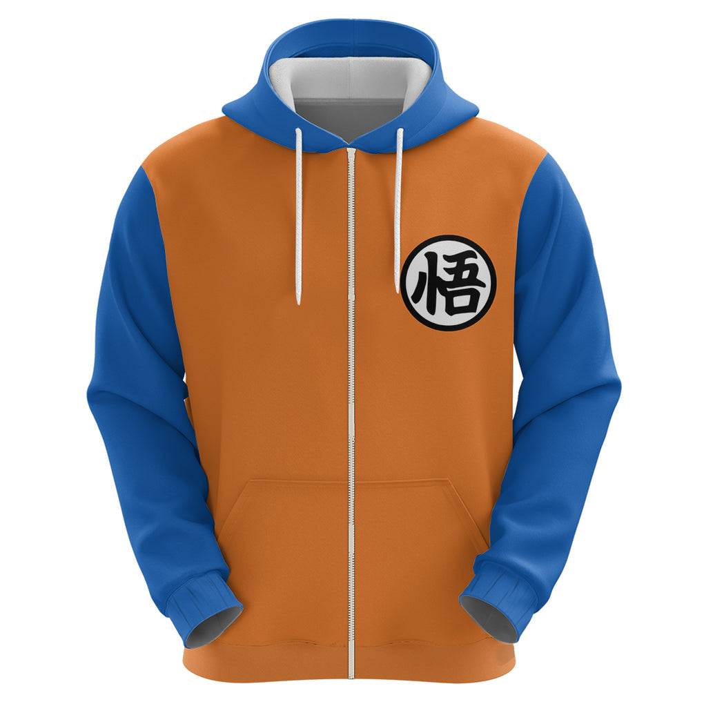 Goku Kanji Symbol Dragon Ball Anime Hoodie