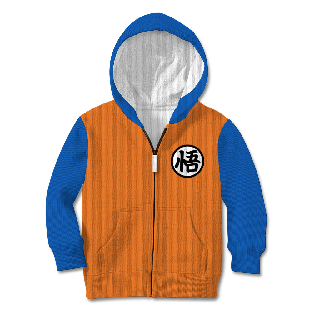 Goku Kanji Symbol Dragon Ball Anime Kid Hoodie