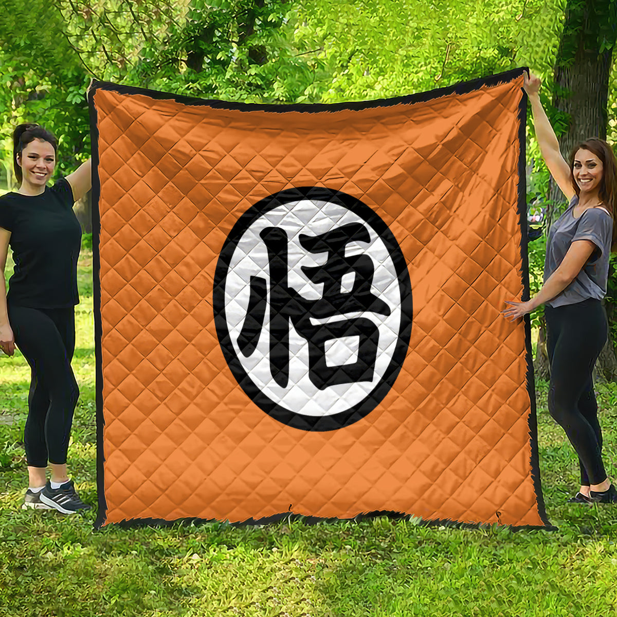 Goku Kanji Symbol Dragon Ball Anime Quilt