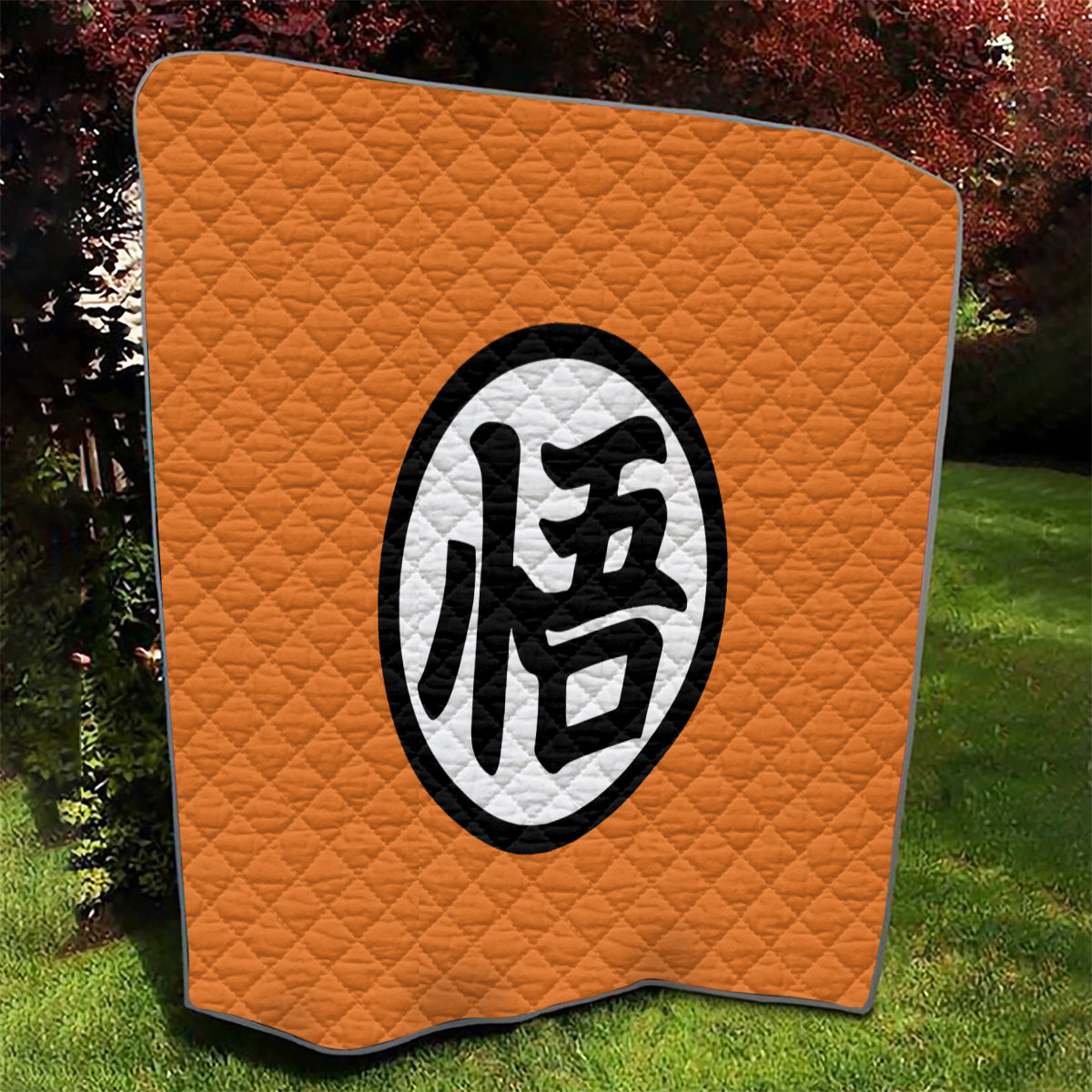 Goku Kanji Symbol Dragon Ball Anime Quilt