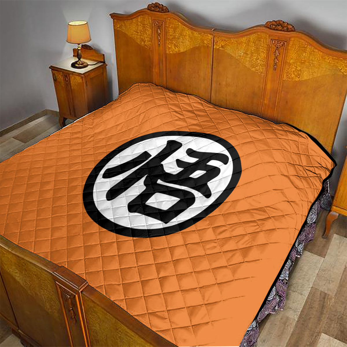 Goku Kanji Symbol Dragon Ball Anime Quilt