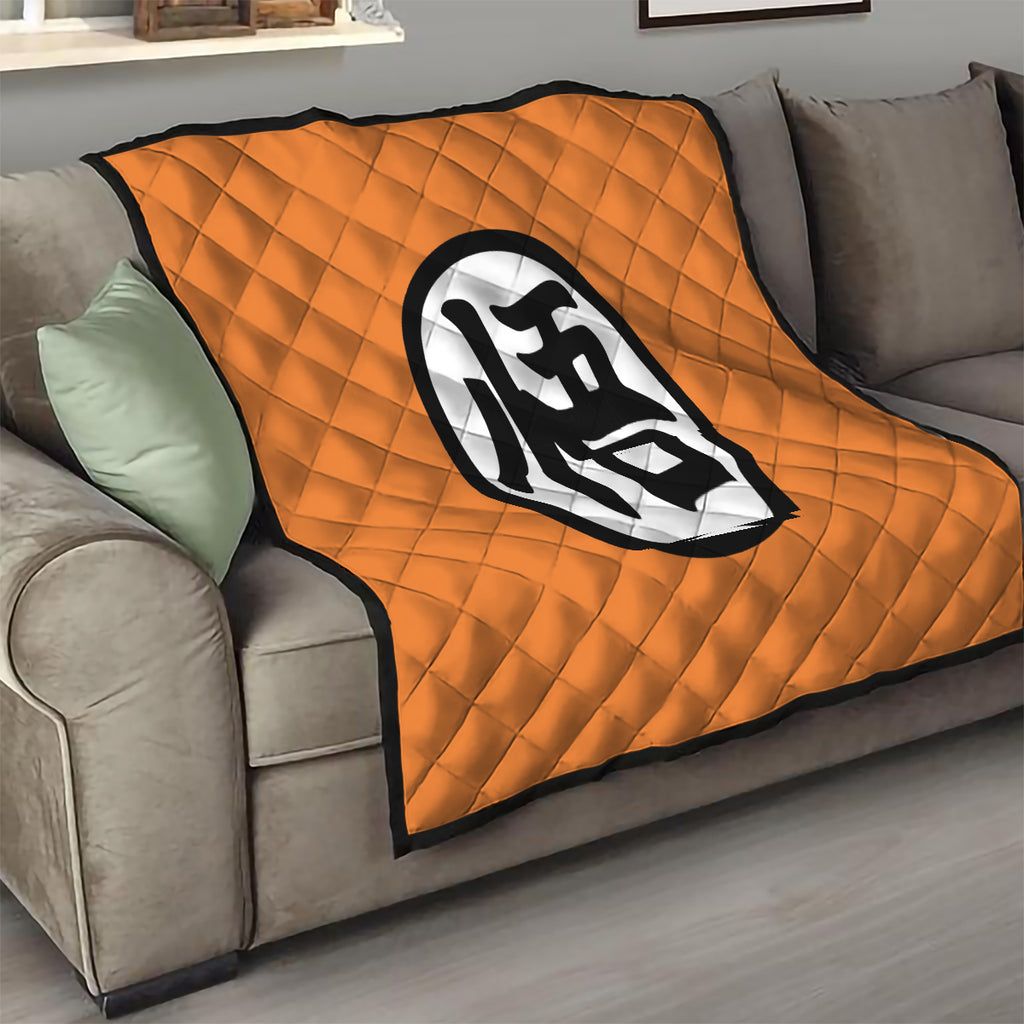Goku Kanji Symbol Dragon Ball Anime Quilt