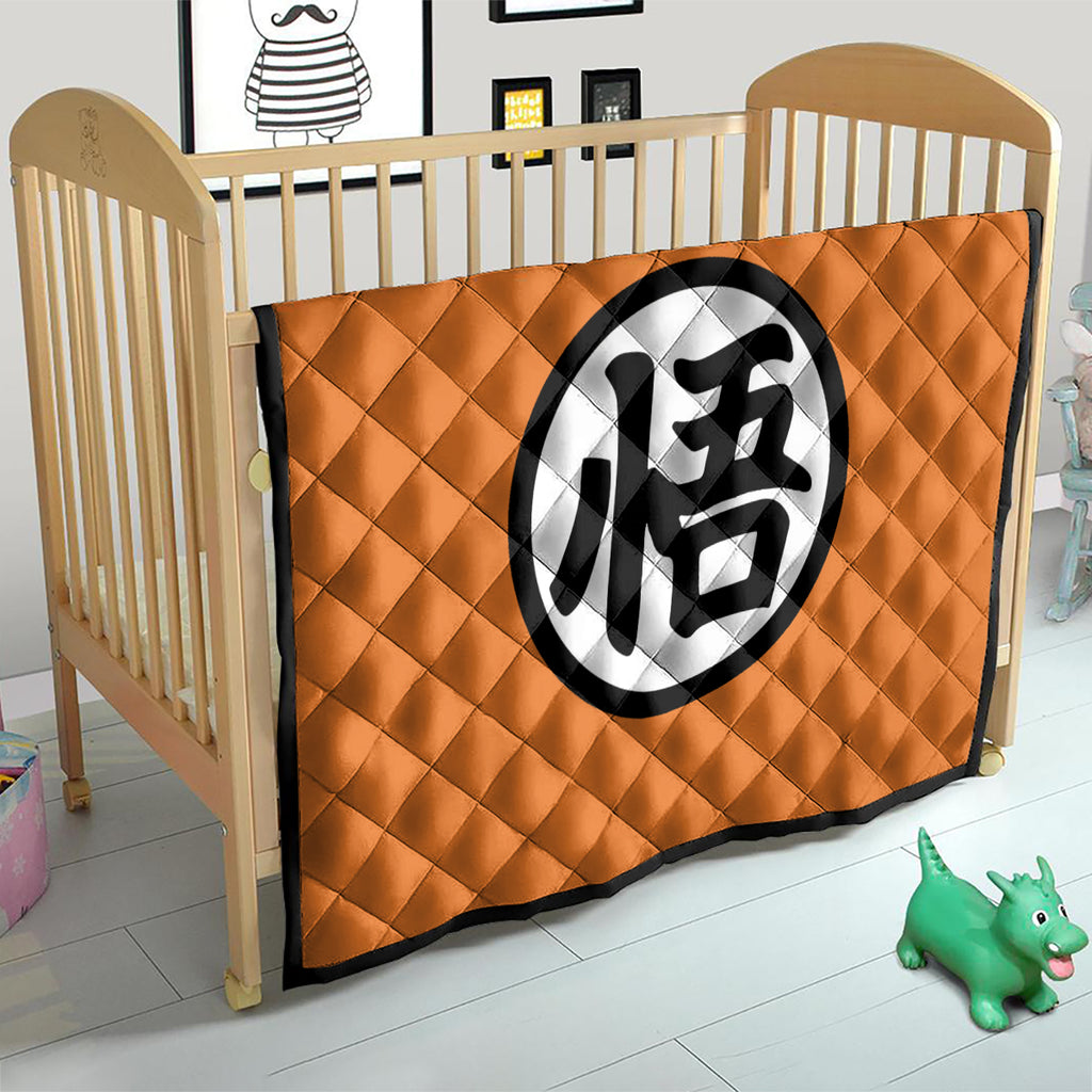 Goku Kanji Symbol Dragon Ball Anime Quilt