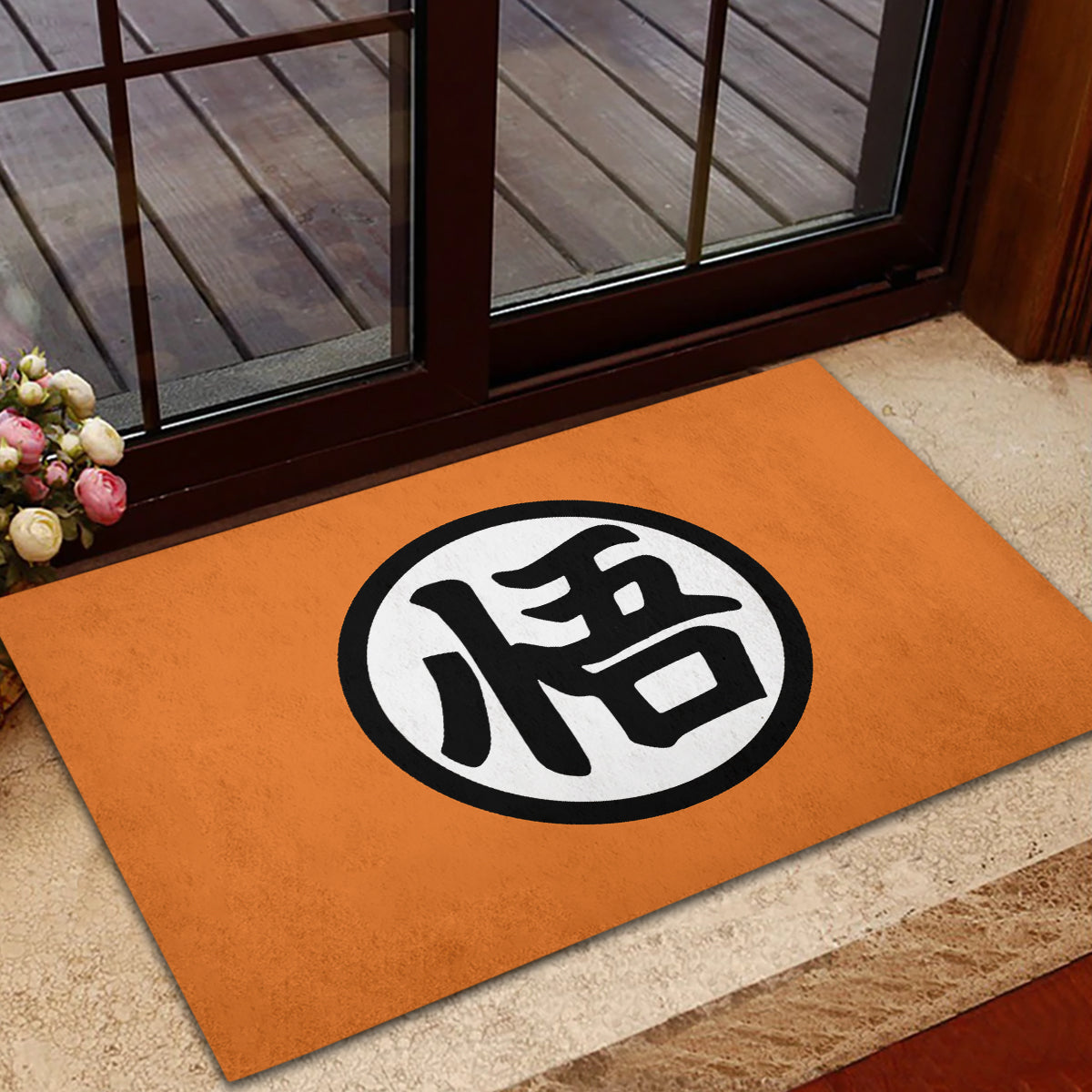 Goku Kanji Symbol Dragon Ball Anime Rubber Doormat