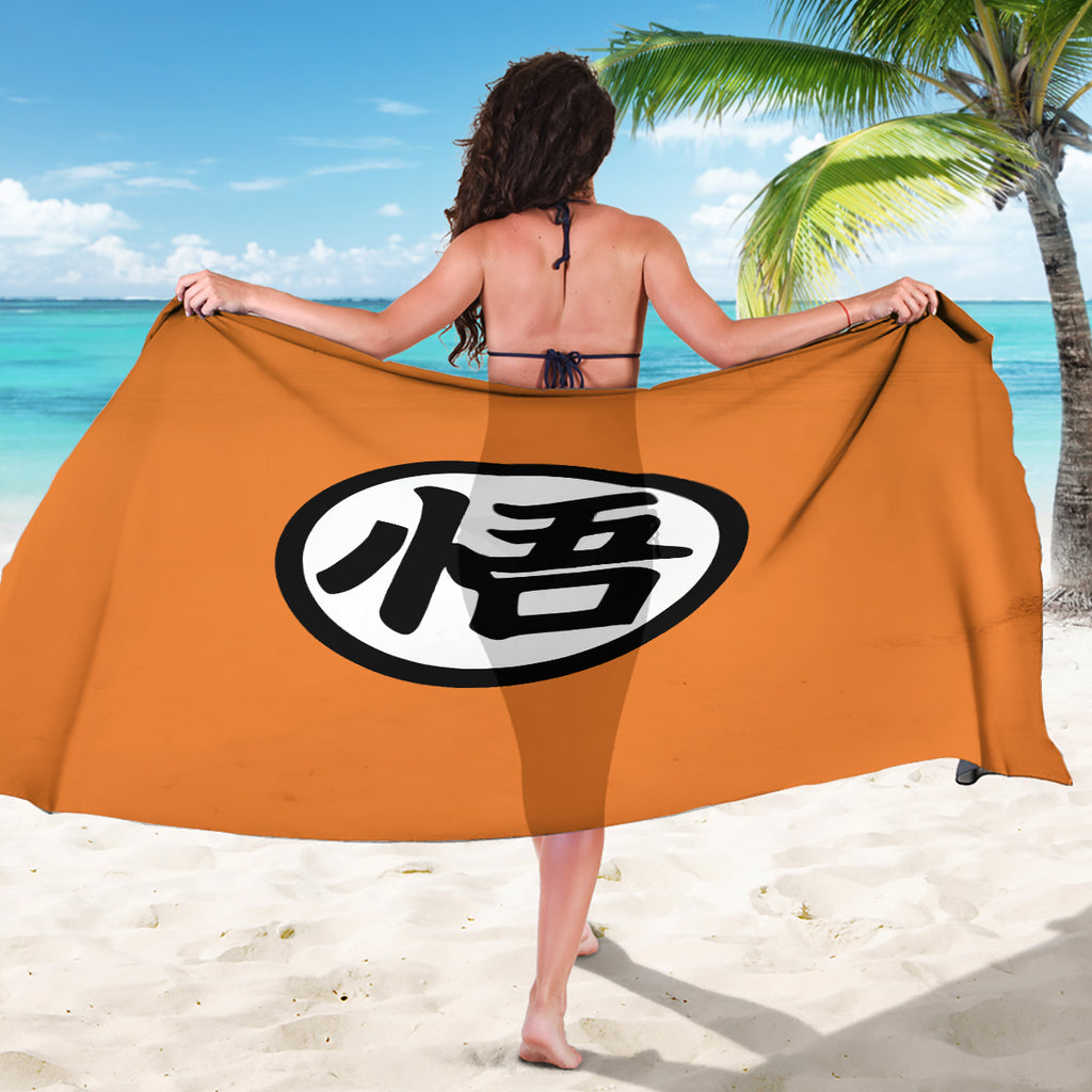Goku Kanji Symbol Dragon Ball Anime Sarong