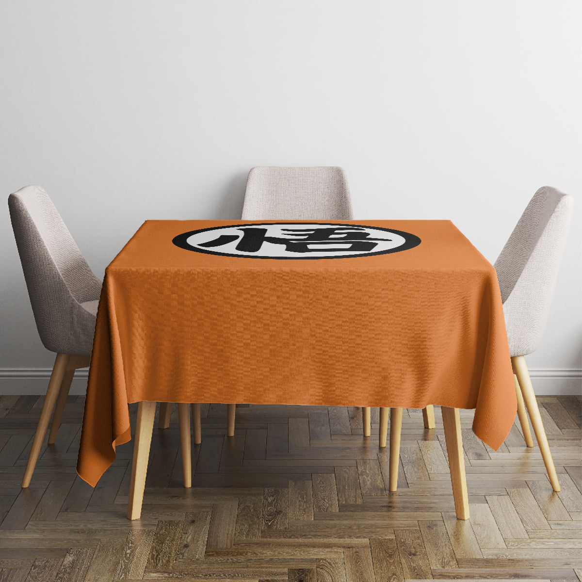 Goku Kanji Symbol Dragon Ball Anime Tablecloth