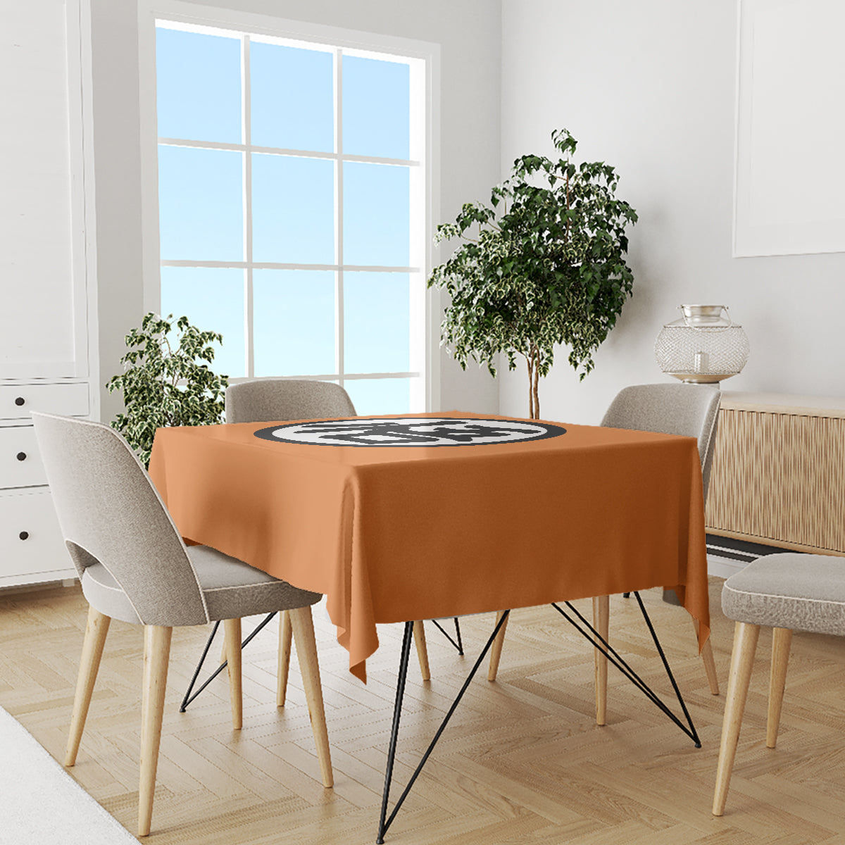 Goku Kanji Symbol Dragon Ball Anime Tablecloth