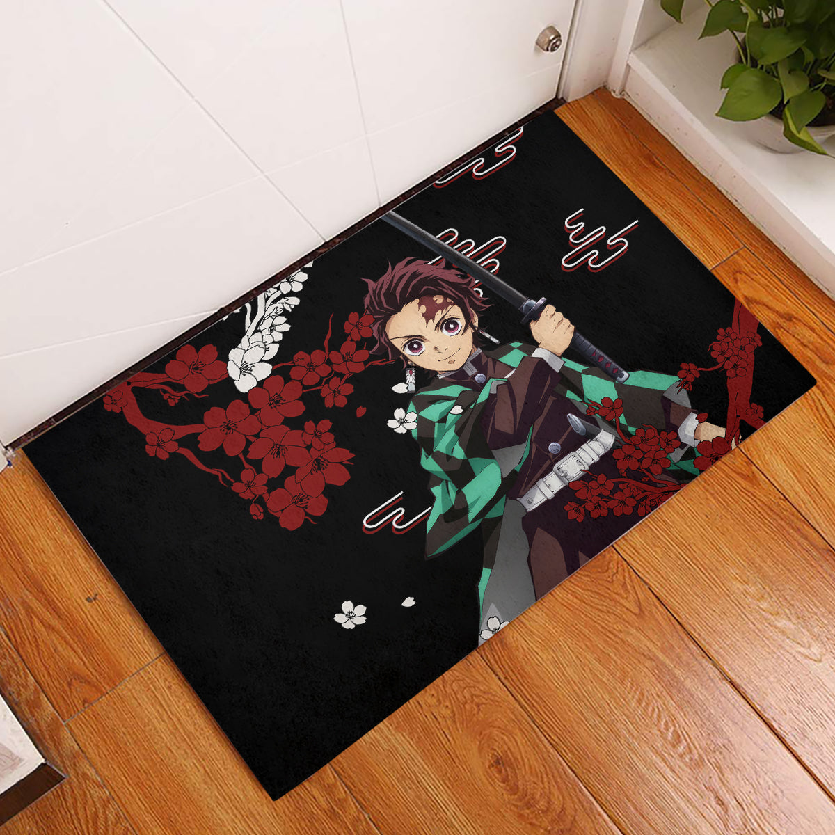 Tanjiro Kamado Japan Style Rubber Doormat