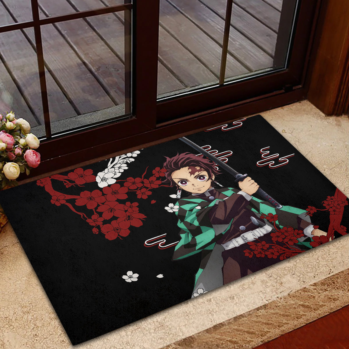 Tanjiro Kamado Japan Style Rubber Doormat