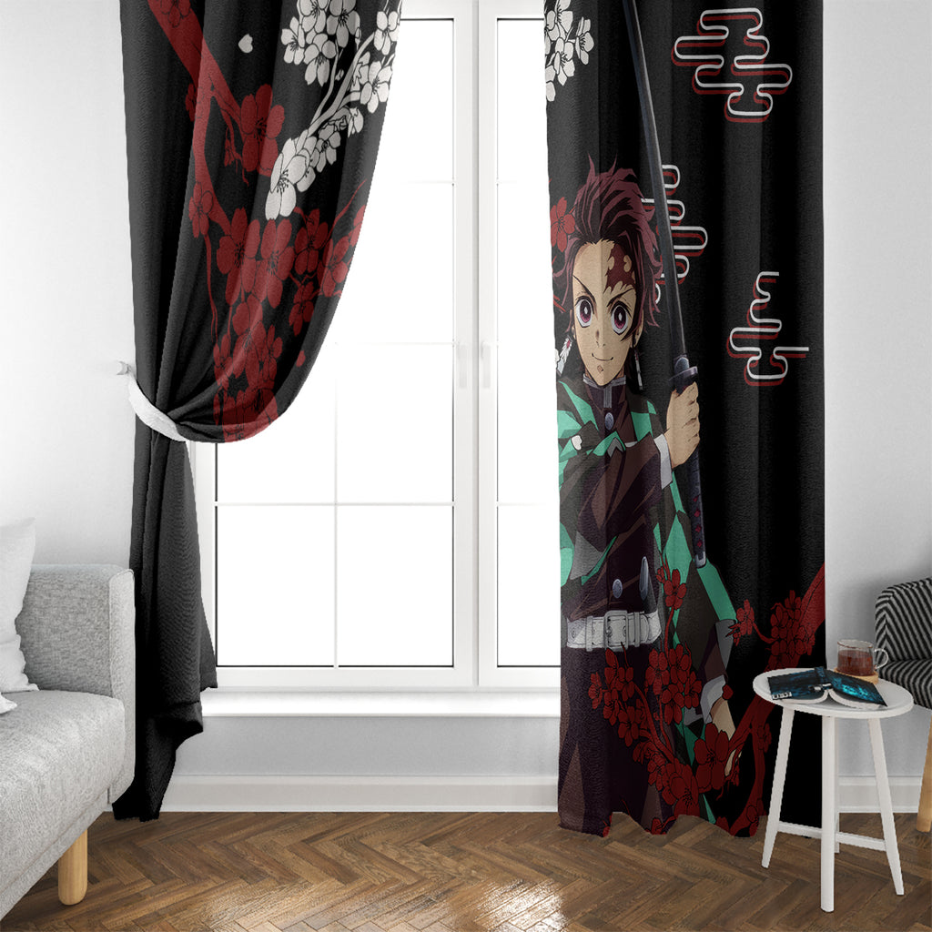 Tanjiro Kamado Japan Style Window Curtain