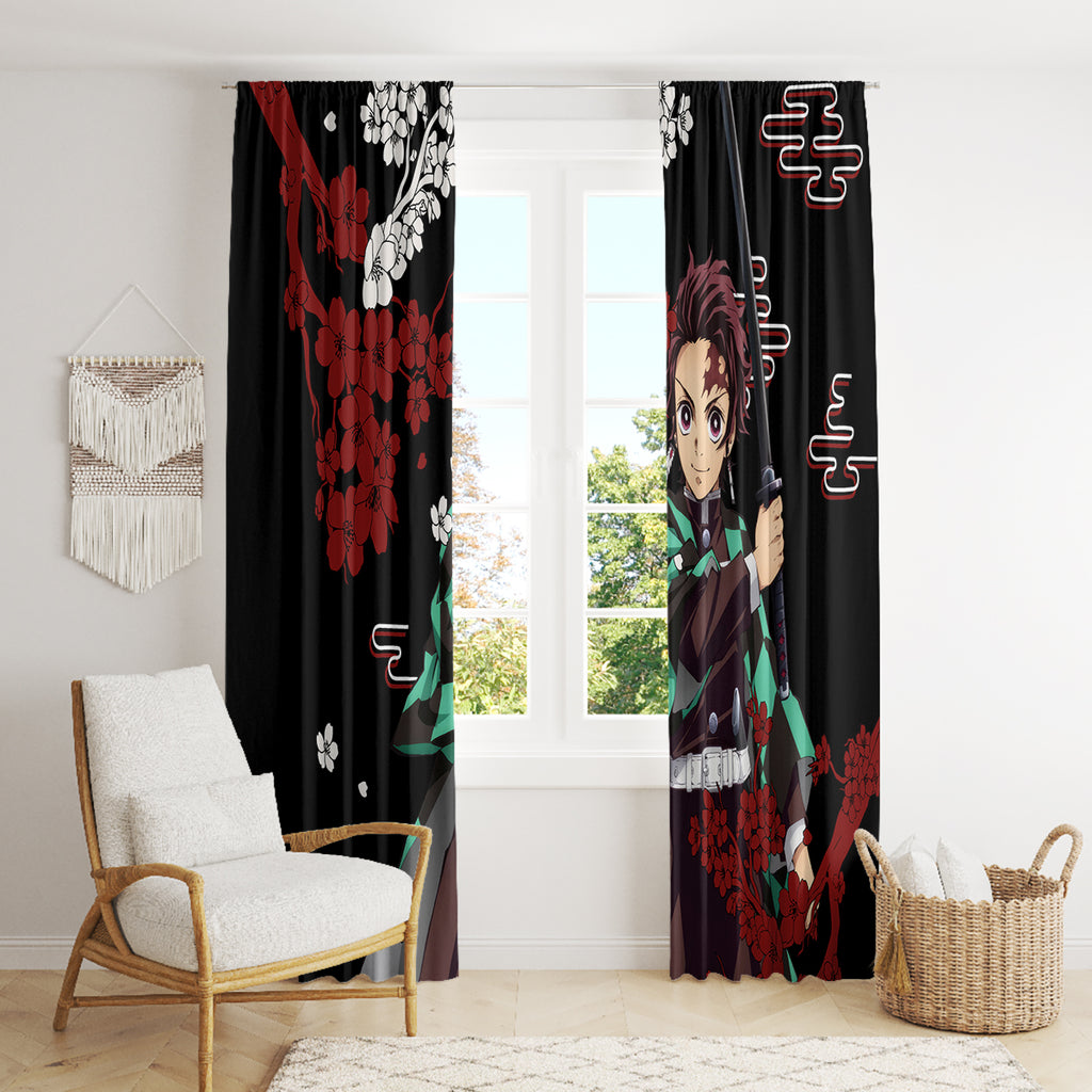 Tanjiro Kamado Japan Style Window Curtain