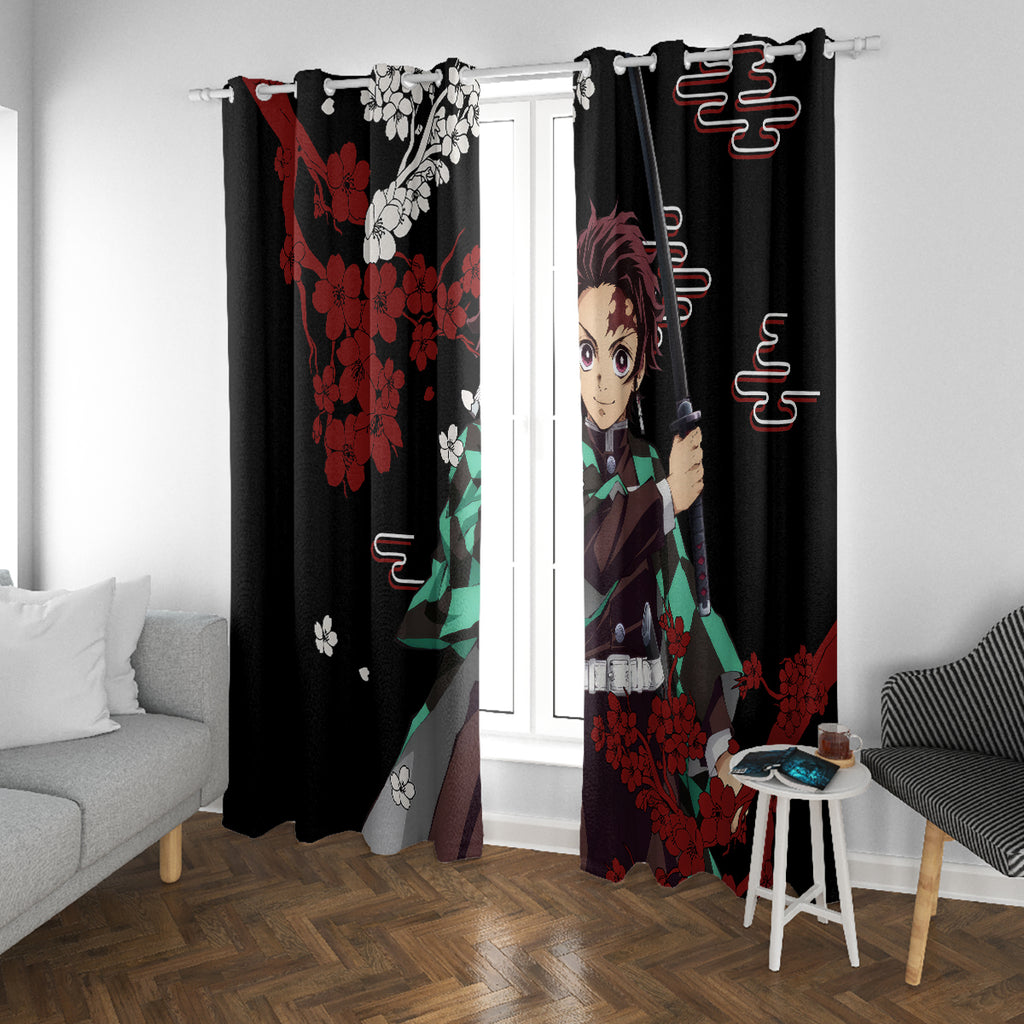 Tanjiro Kamado Japan Style Window Curtain
