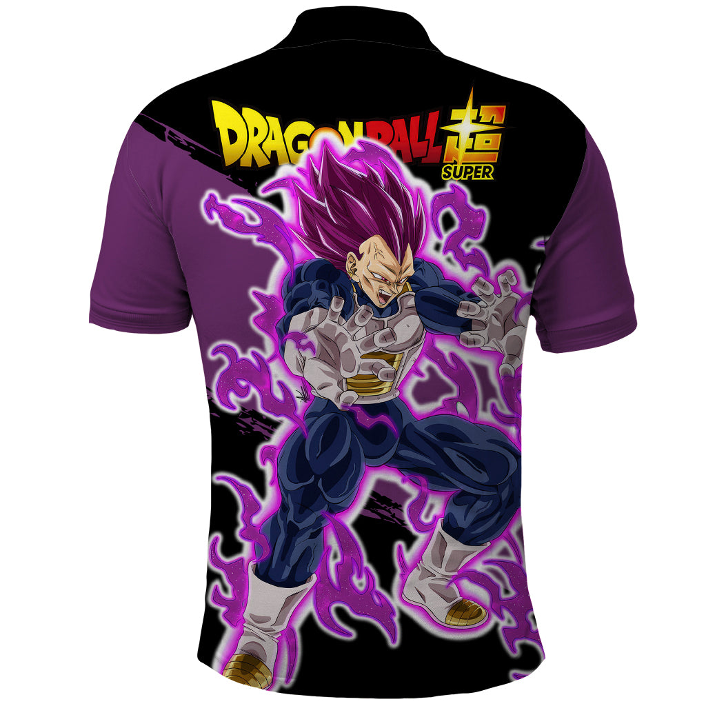 Vegeta Ultra Ego Dragon Ball Polo Shirt