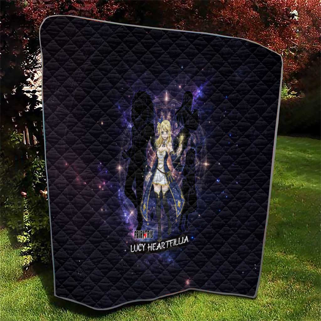 Lucy Heartfilia Fairy Tail Quilt Celestial Spirit Anime Style with Zodiac Key Magic