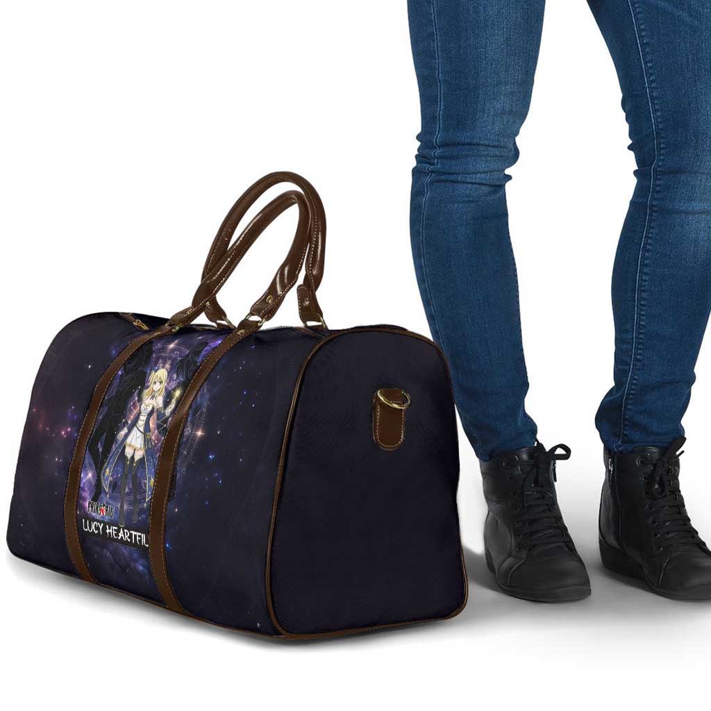 Lucy Heartfilia Fairy Tail Travel Bag Celestial Spirit Anime Style with Zodiac Key Magic