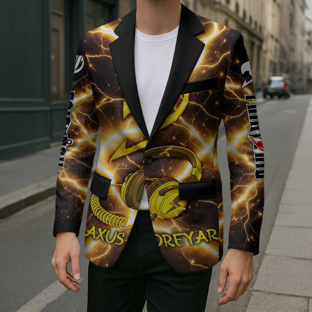 Laxus Dreyar Fairy Tail Blazer Lightning Dragon Anime Style with Electric Surge Visuals