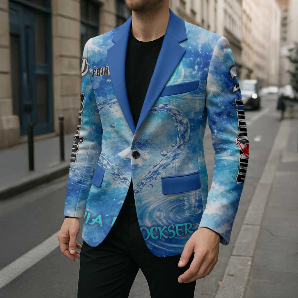 Juvia Lockser Fairy Tail Blazer Water Magic Anime Style with Heart and Raindrop Aesthetic